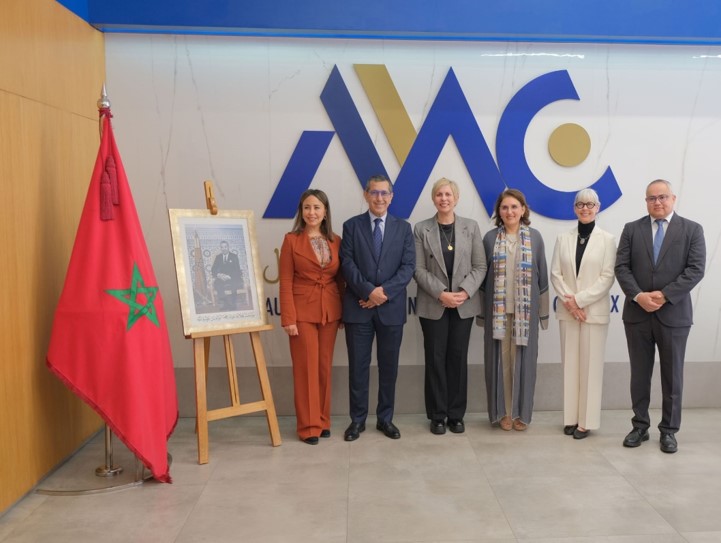Mme Nezha HAYAT reçoit Mme RESMOUKI, Présidente de l’IFAC, Mme BIEK, Directrice de l’IESBA et M. MEKOUAR, Président de l’OEC-Maroc